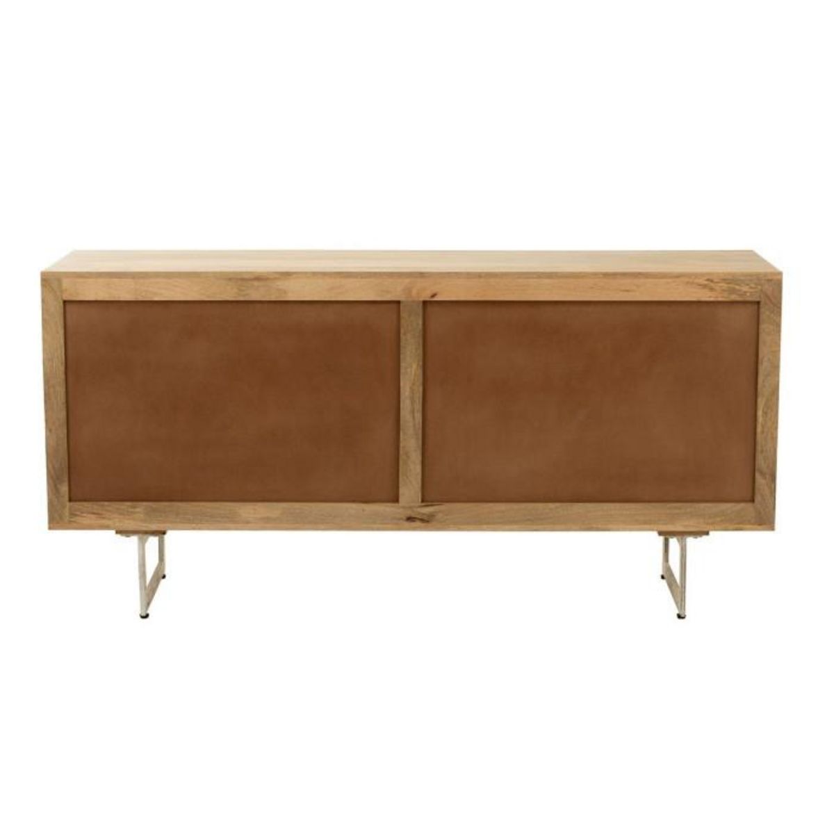 Paris Prix Buffet en Bois 4 Portes  Weaving  170cm Naturel