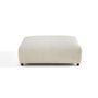 Voir la diapositive 5 : LISA DESIGN Garance - grand pouf modulable - en velours côtelé