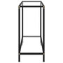 Voir la diapositive 3 : VIDAXL Table console Transparent 80x35x75 cm Verre trempe