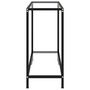 Voir la diapositive 3 : VIDAXL Table console Transparent 80x35x75 cm Verre trempe