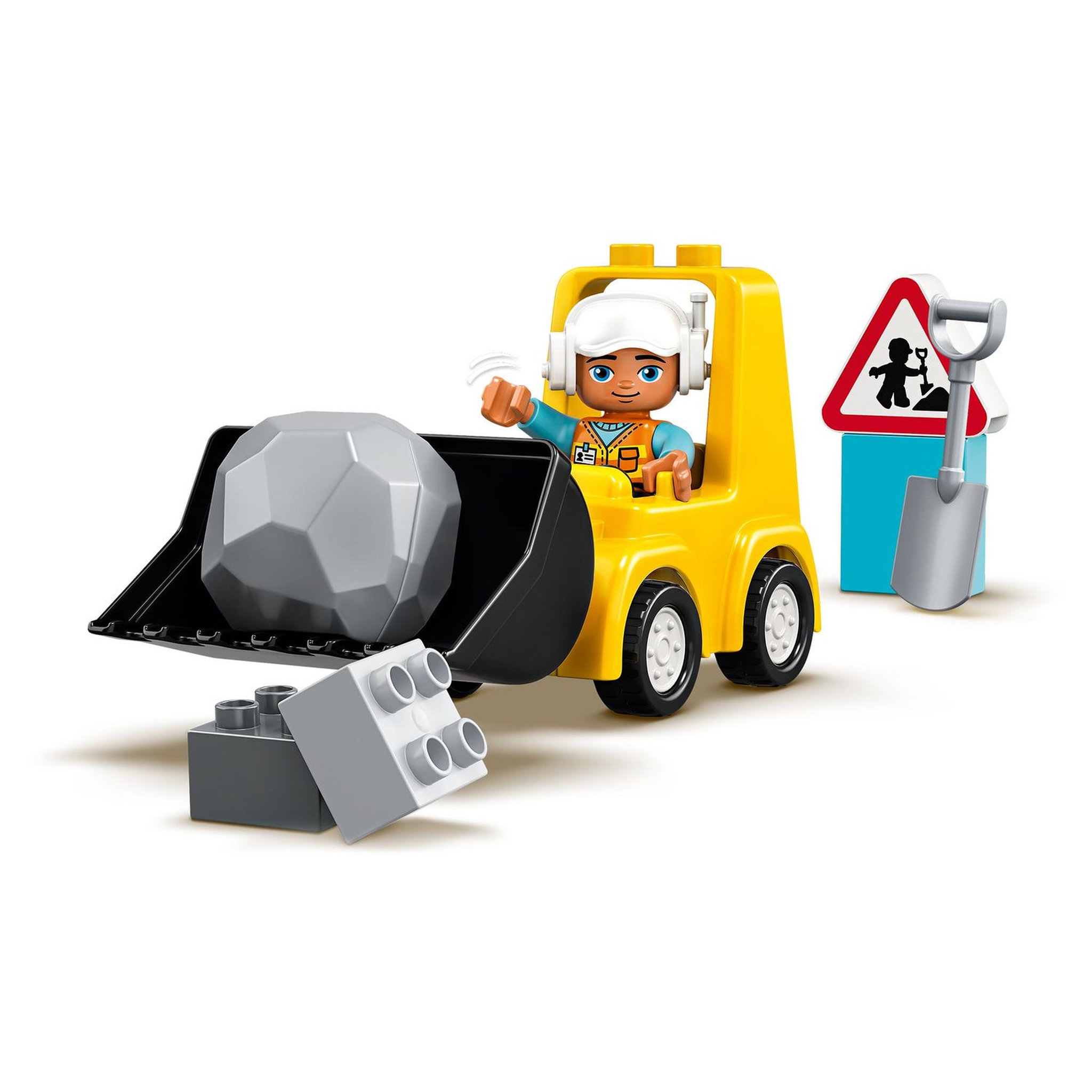 Voir la diapositive 3 : LEGO DUPLO Construction 10930 - Le bulldozer