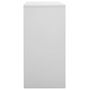 Voir la diapositive 3 : VIDAXL Armoire a casiers Gris clair 90x45x92,5 cm Acier