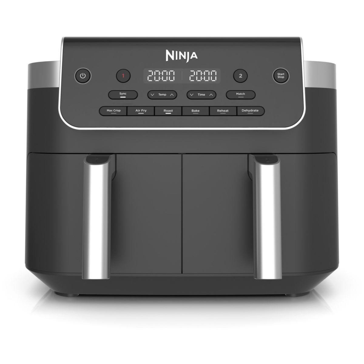 NINJA Friteuse sans huile Foodi Dual Air Fryer 7.6L DZ801EU