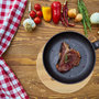 Voir la diapositive 2 : Fackelmann Dessous de plat rond en bois 18 cm Fackelmann Wood Edition
