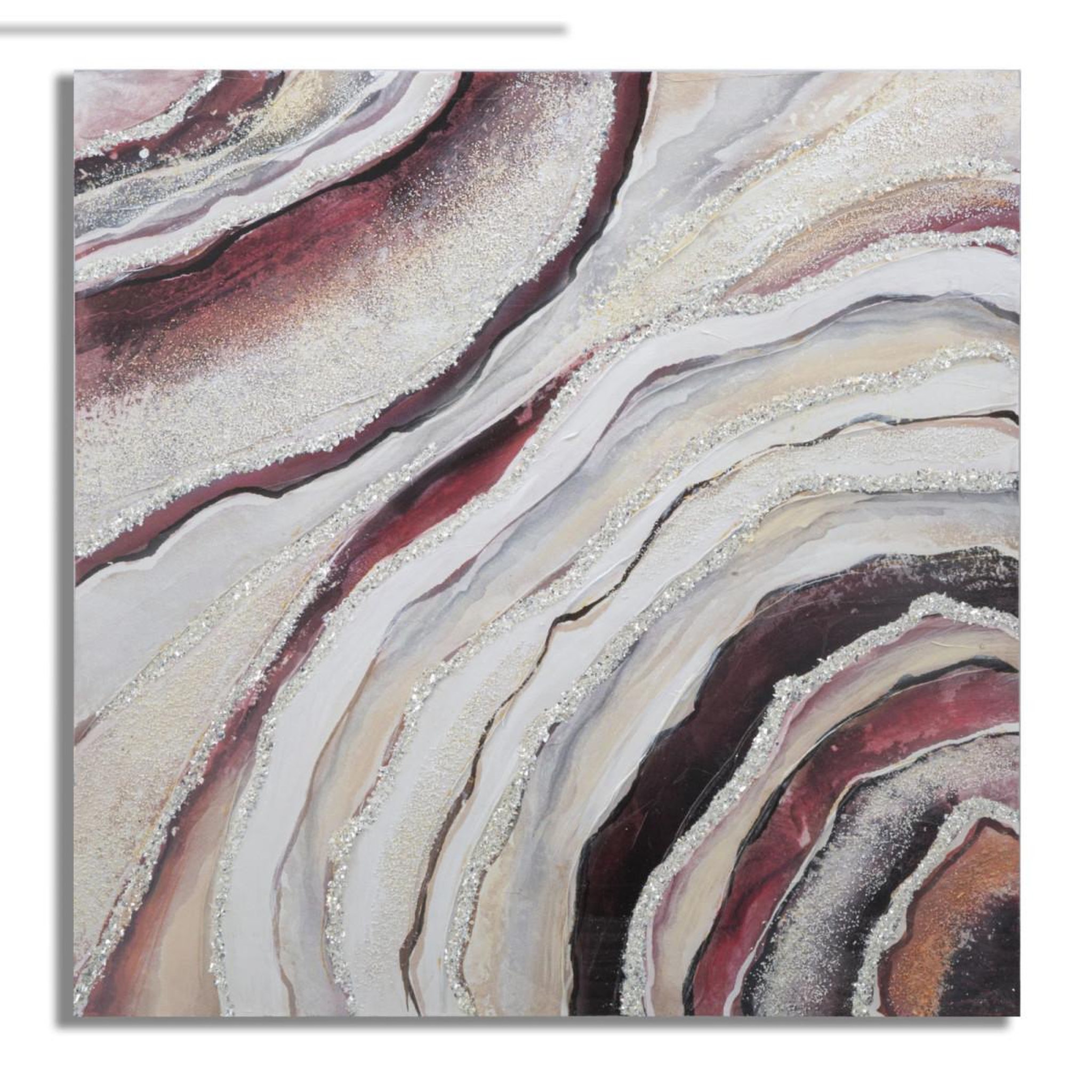 Paris Prix Toile peinture déco  redy  80x80cm multicolore