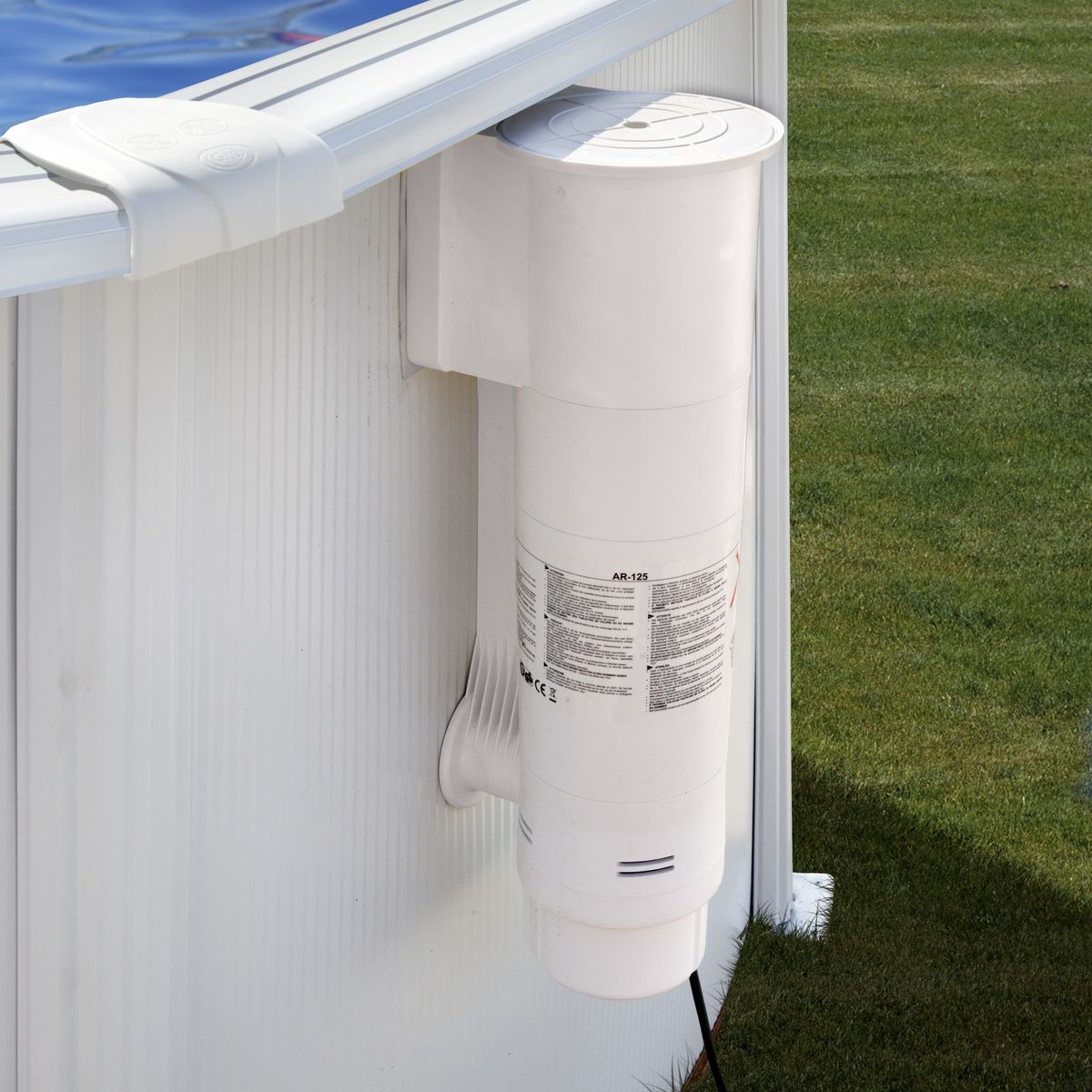 GRE Piscine acier ronde 4,80x4,80x1,32