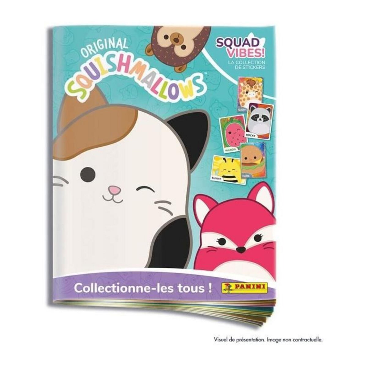 Panini Album - PANINI - Squishmallows - 188 stickers et 40 pages