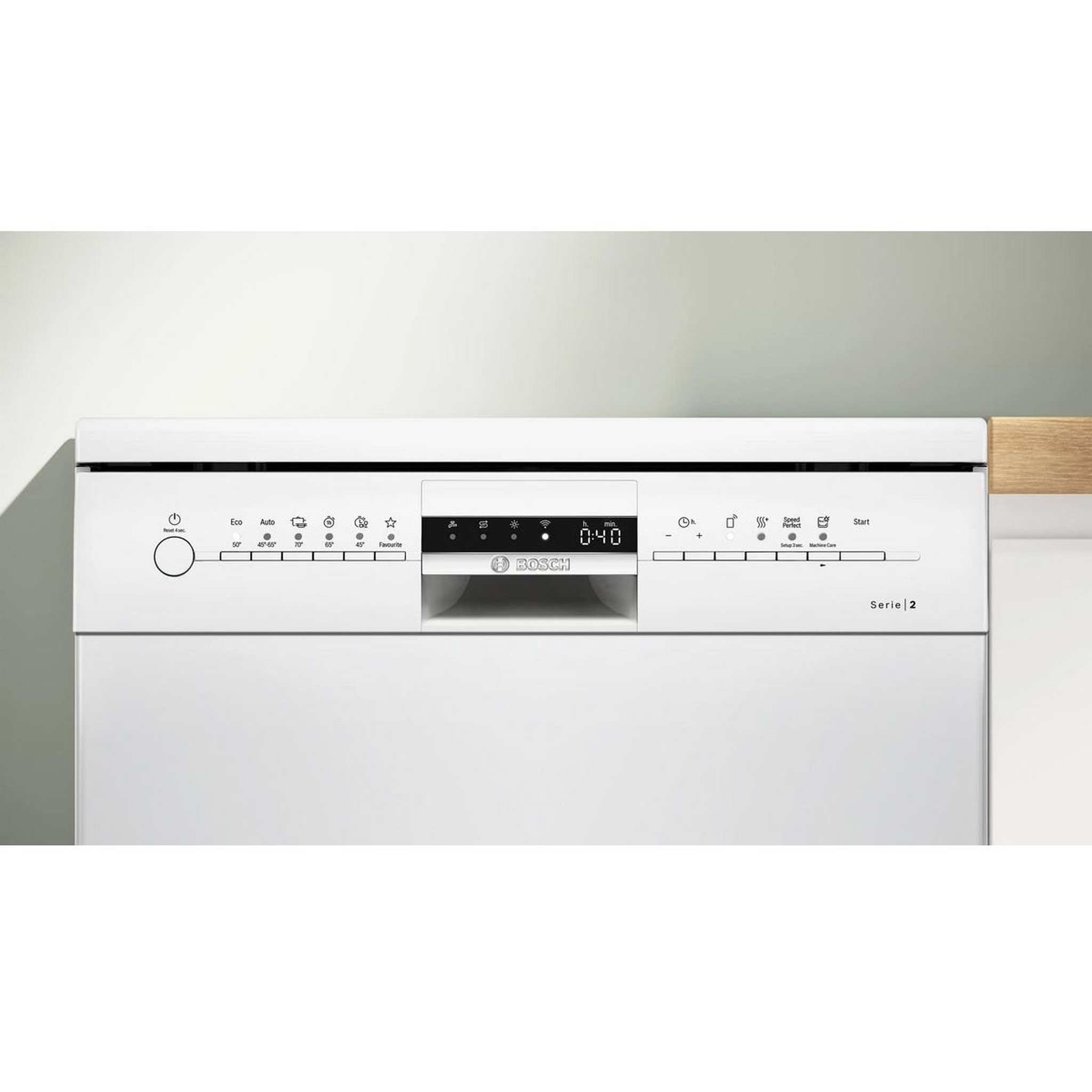 Voir la diapositive 3 : BOSCH Lave-vaisselle 60cm 12 couverts 46db blanc - SMS2ITW65E