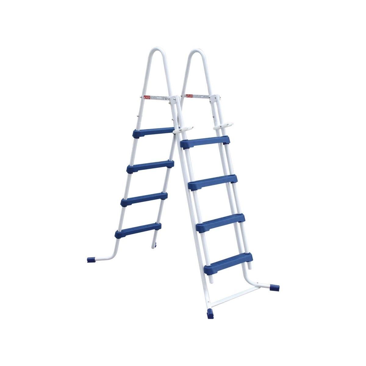 Habitat et Jardin Echelle piscine - Hauteur 1,22m