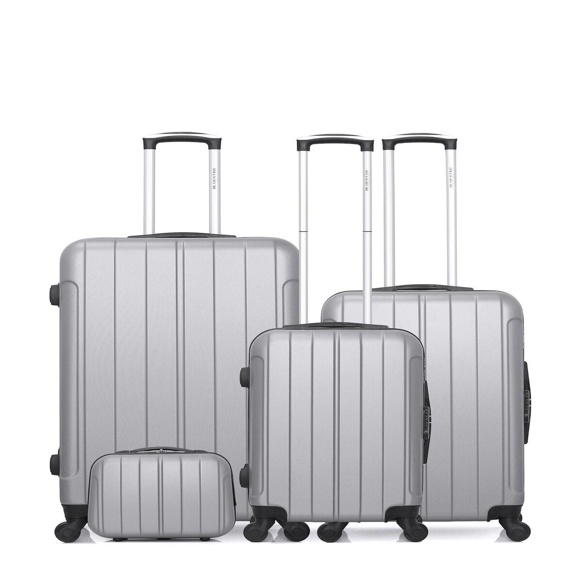 BLUESTAR BLUESTAR - Set de 4 Valises NAPOLI-C 75 cm 4 Roues