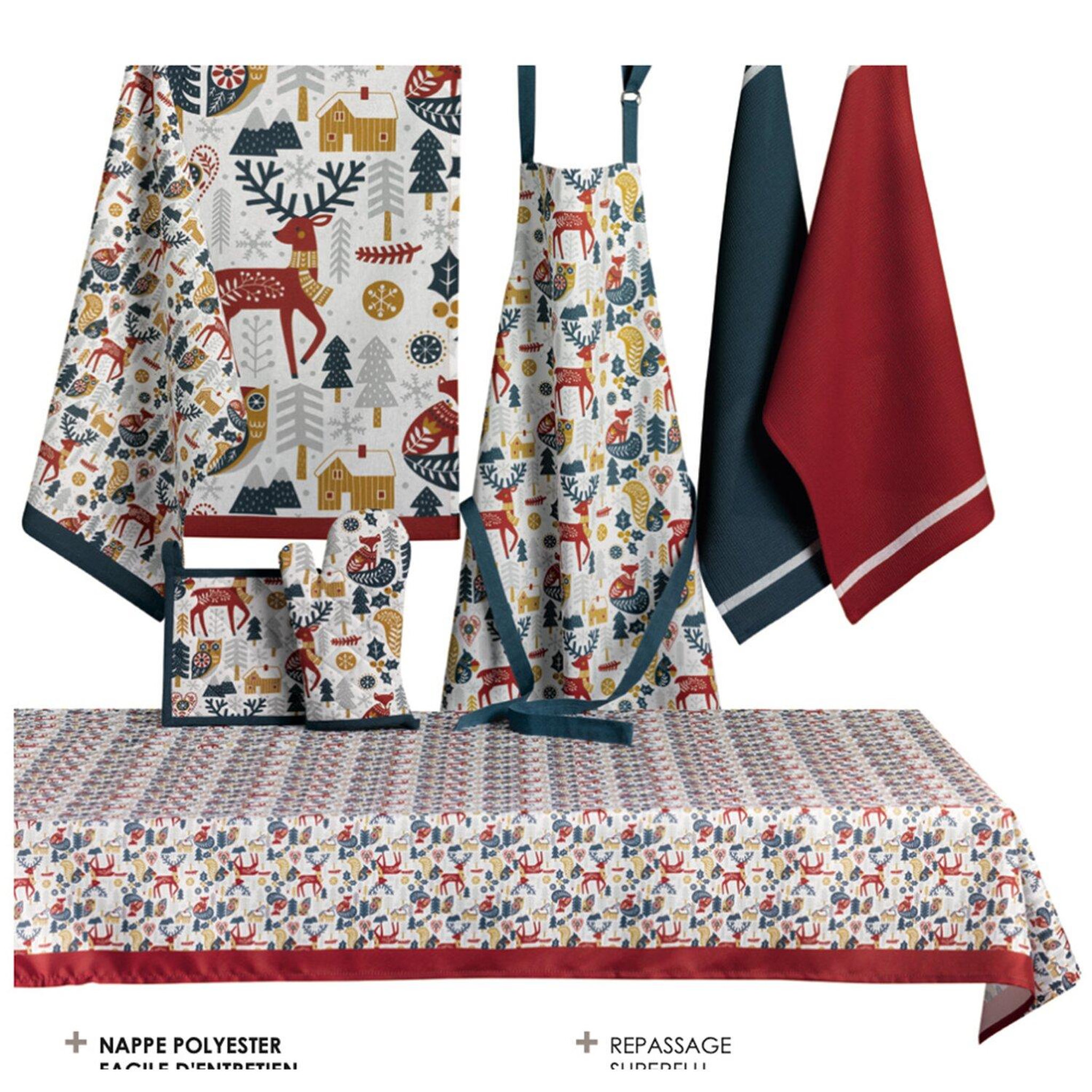 Voir la diapositive 3 : Les Ateliers du Linge Tablier 100% coton