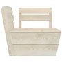 Voir la diapositive 5 : VIDAXL Salon de jardin palette 7 pcs Bois d'epicea impregne