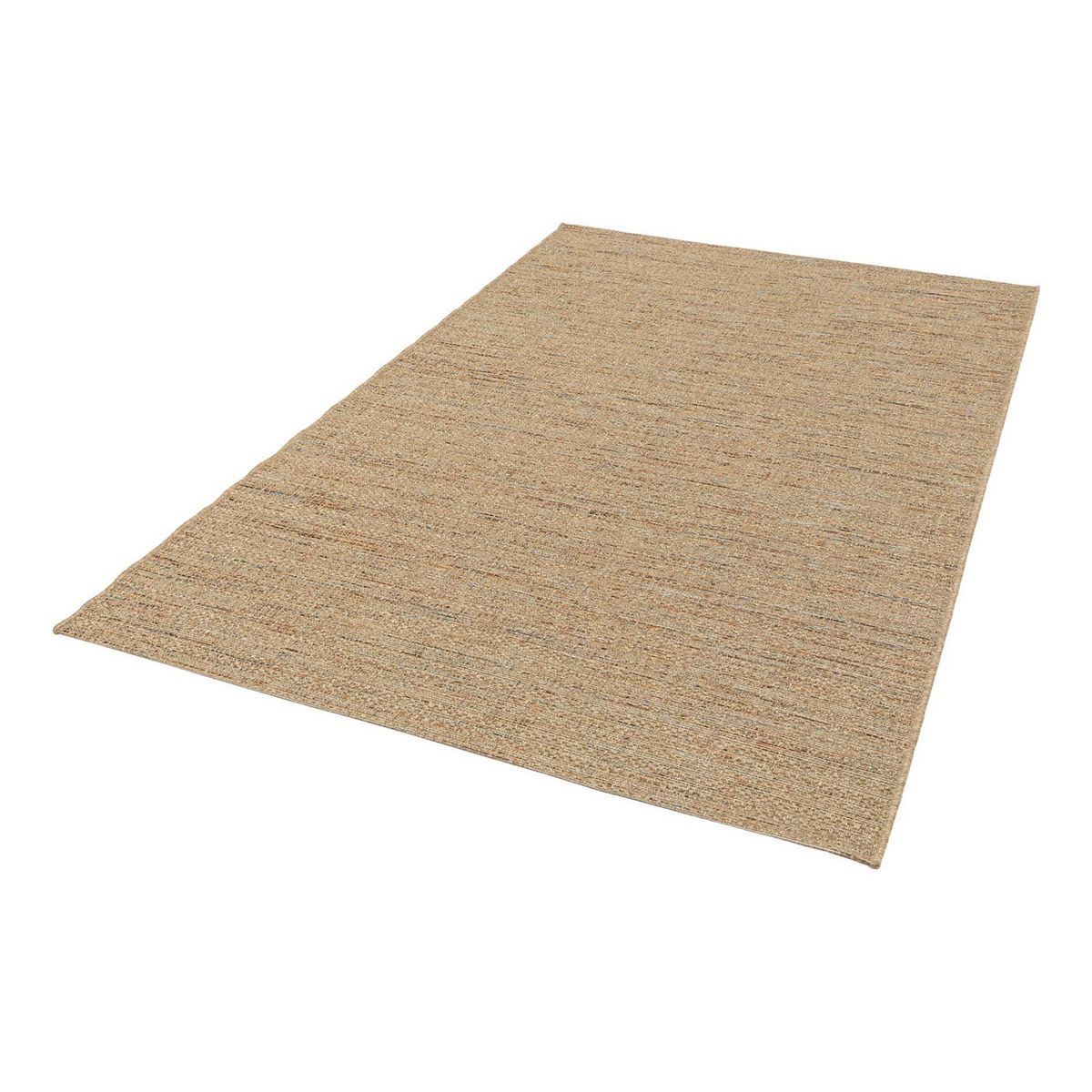 SWEEEK Tapis intérieur/extérieur effet jute claire avec touches de couleur