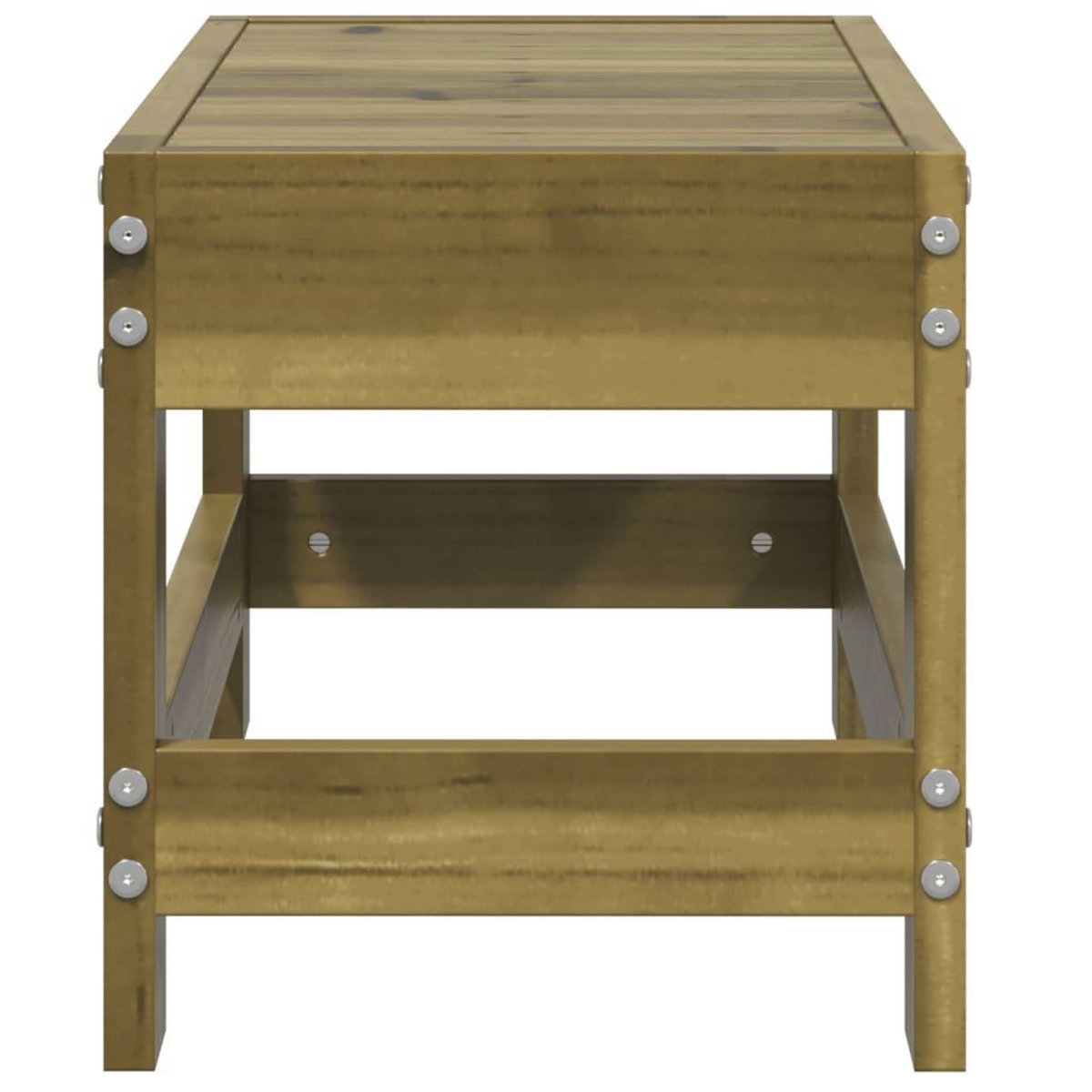 VIDAXL Repose-pied de jardin 62x30x32 cm bois de pin impregne