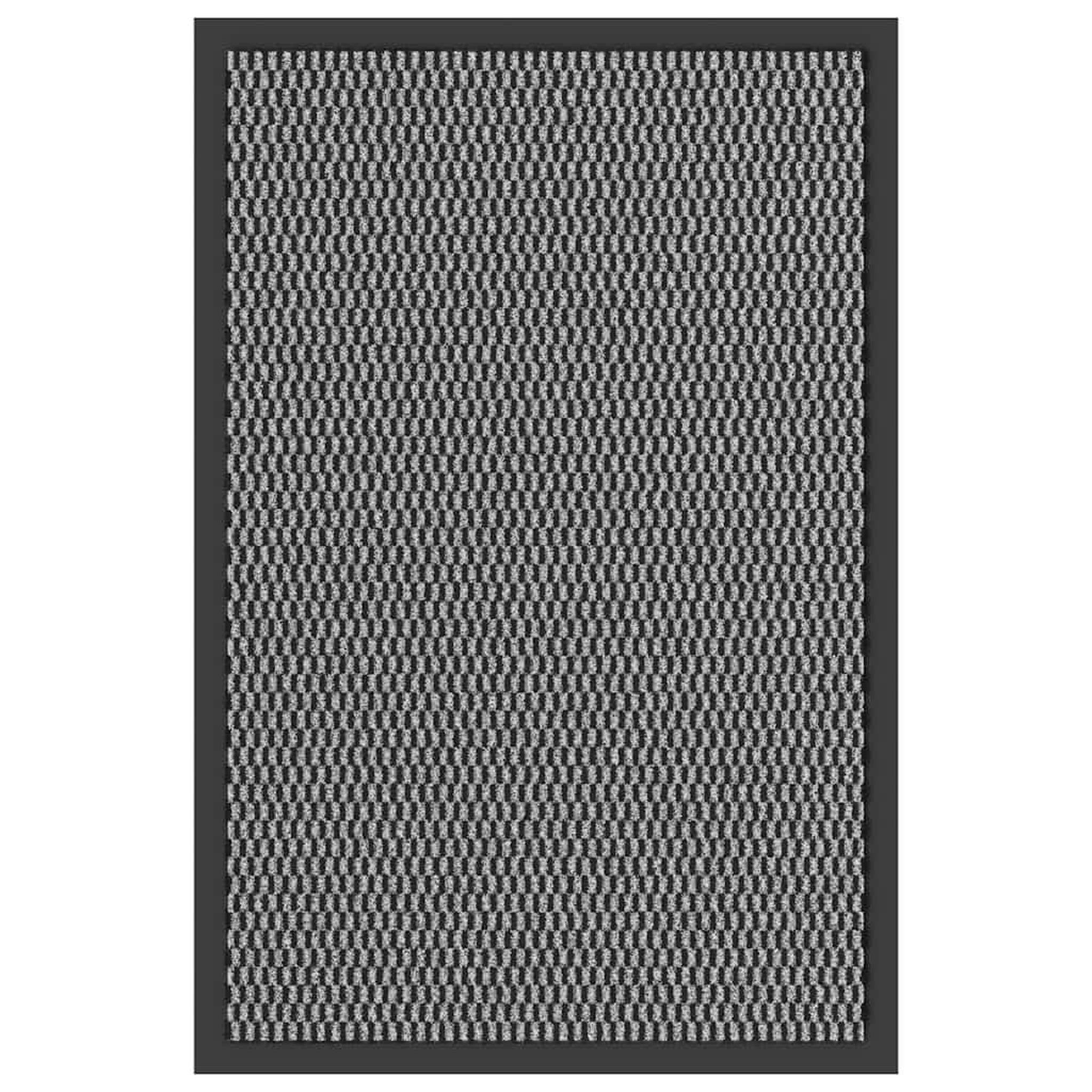 VIDAXL Paillasson Anthracite 40x60 cm