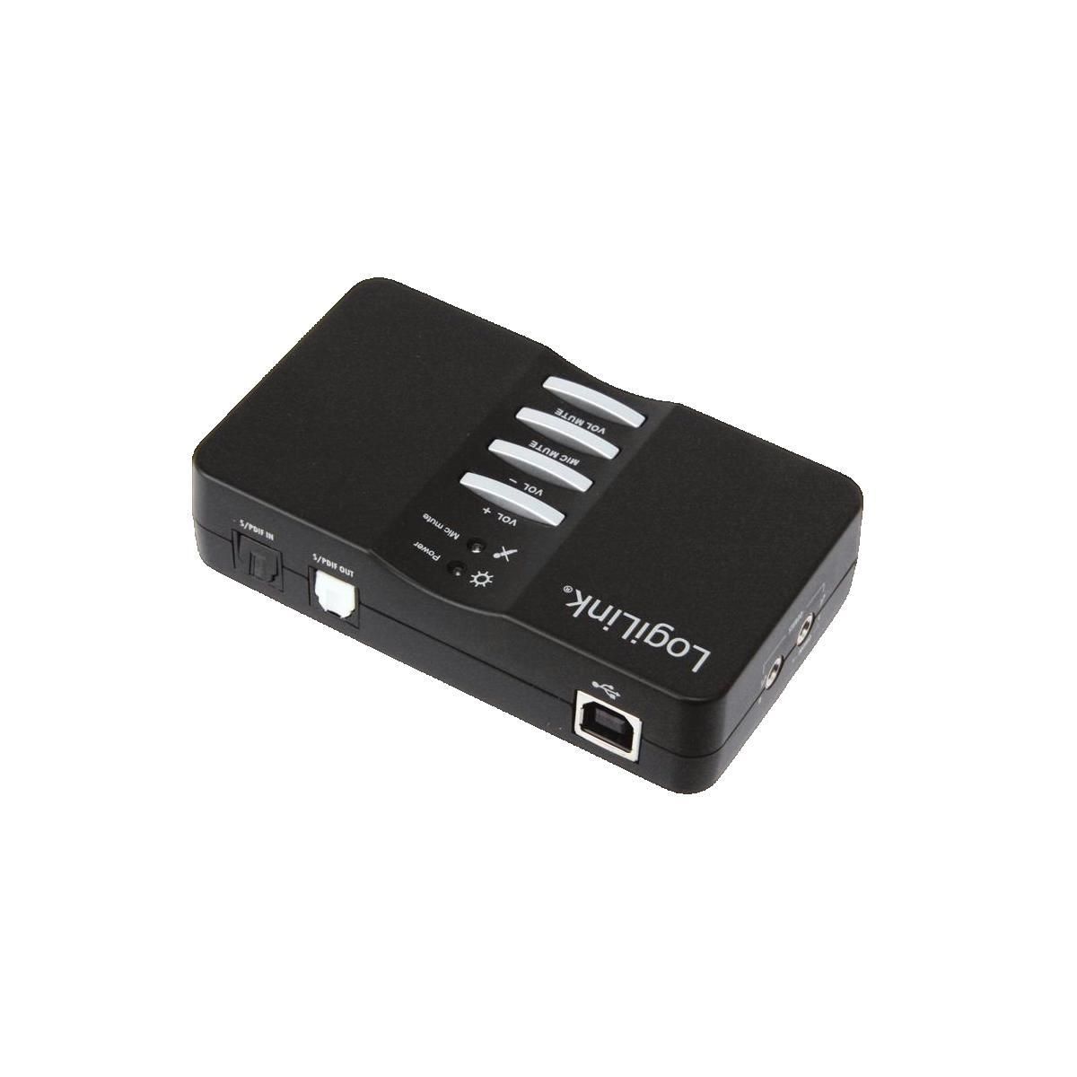 LOGILINK Carte son externe LogiLink USB Sound Box son 7.1