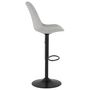 Voir la diapositive 4 : Paris Prix Tabouret de Bar Design  Maravela  123cm Gris