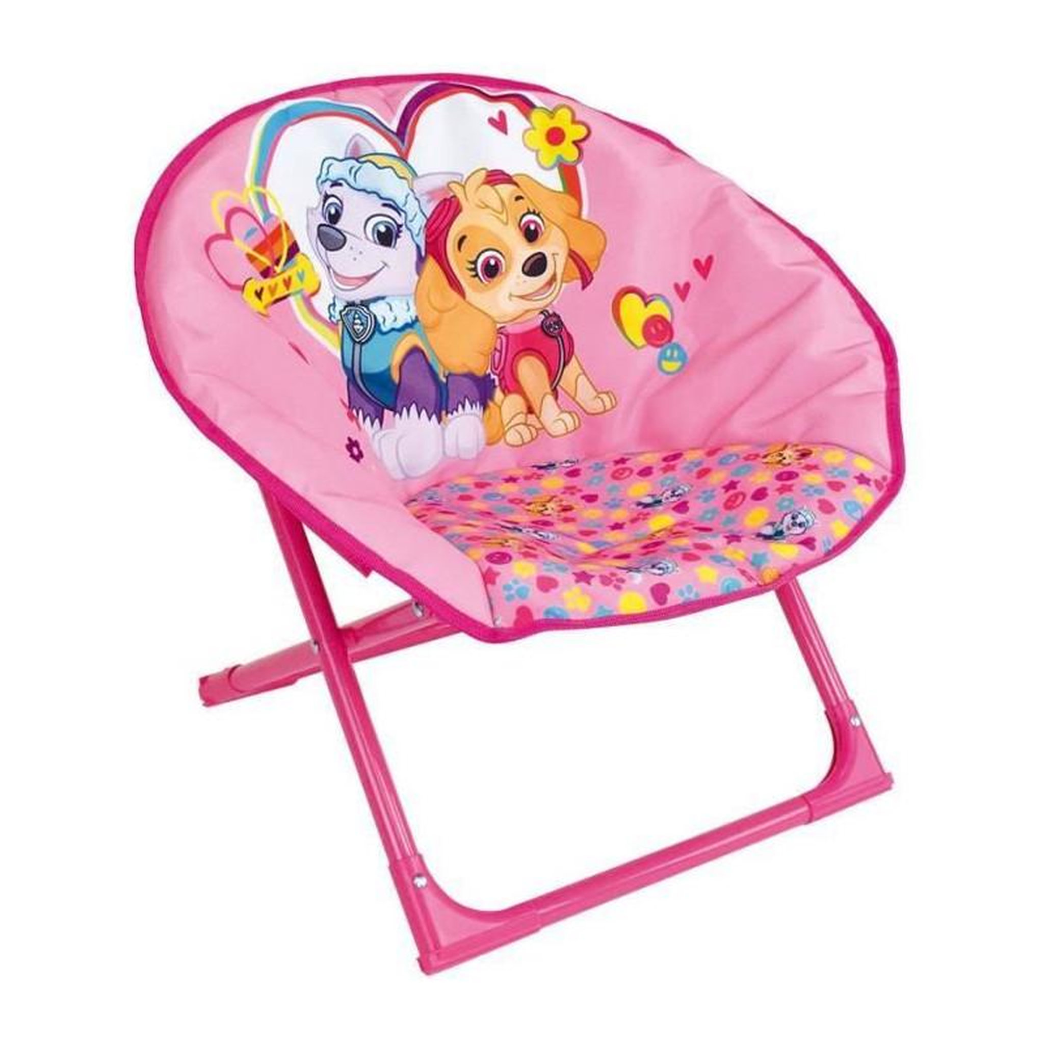 Voir la diapositive 2 : Fun House FUN HOUSE PATPATROUILLE Stella Everest Siege lune - Pliable - H.47 x l.54 x P.42 cm - Pour enfant