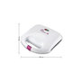 Voir la diapositive 5 : LITTLE BALANCE Croque gaufres 750w blanc - 8267