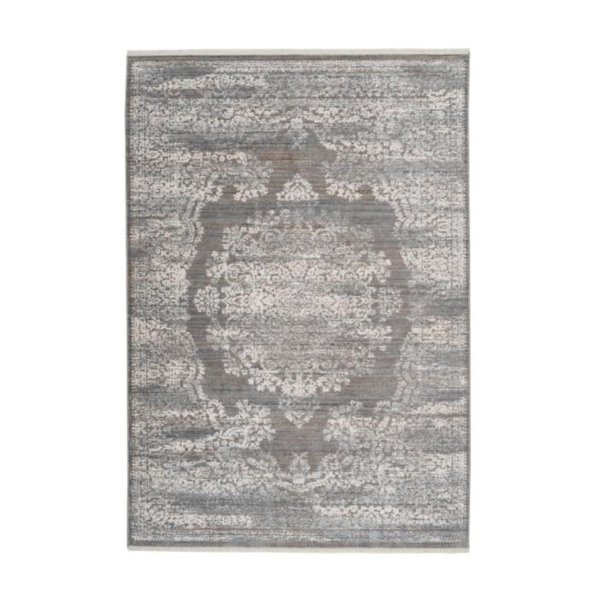 Paris Prix Tapis Vintage à Franges  Baroque XII  Beige & Marron. Coloris disponibles : Marron