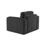Voir la diapositive 4 : BEST MOBILIER Miro - fauteuil en velours texturé