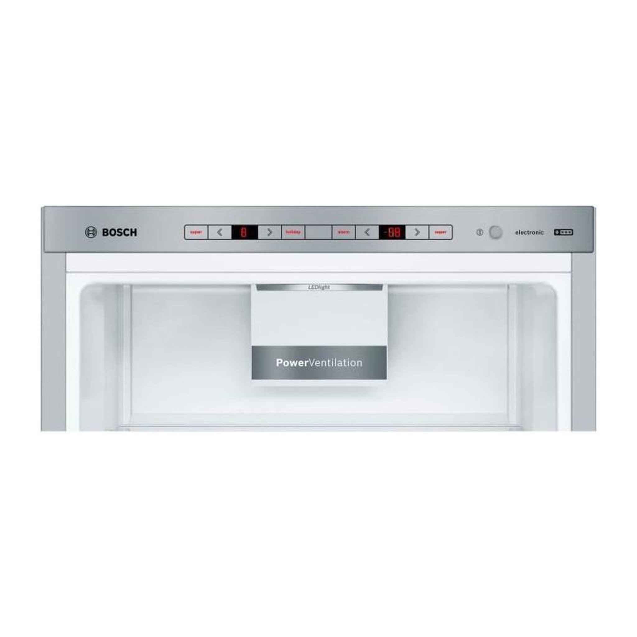 Voir la diapositive 6 : BOSCH Réfrigérateur combiné 60cm 343l lowfrost - KGE398IBP