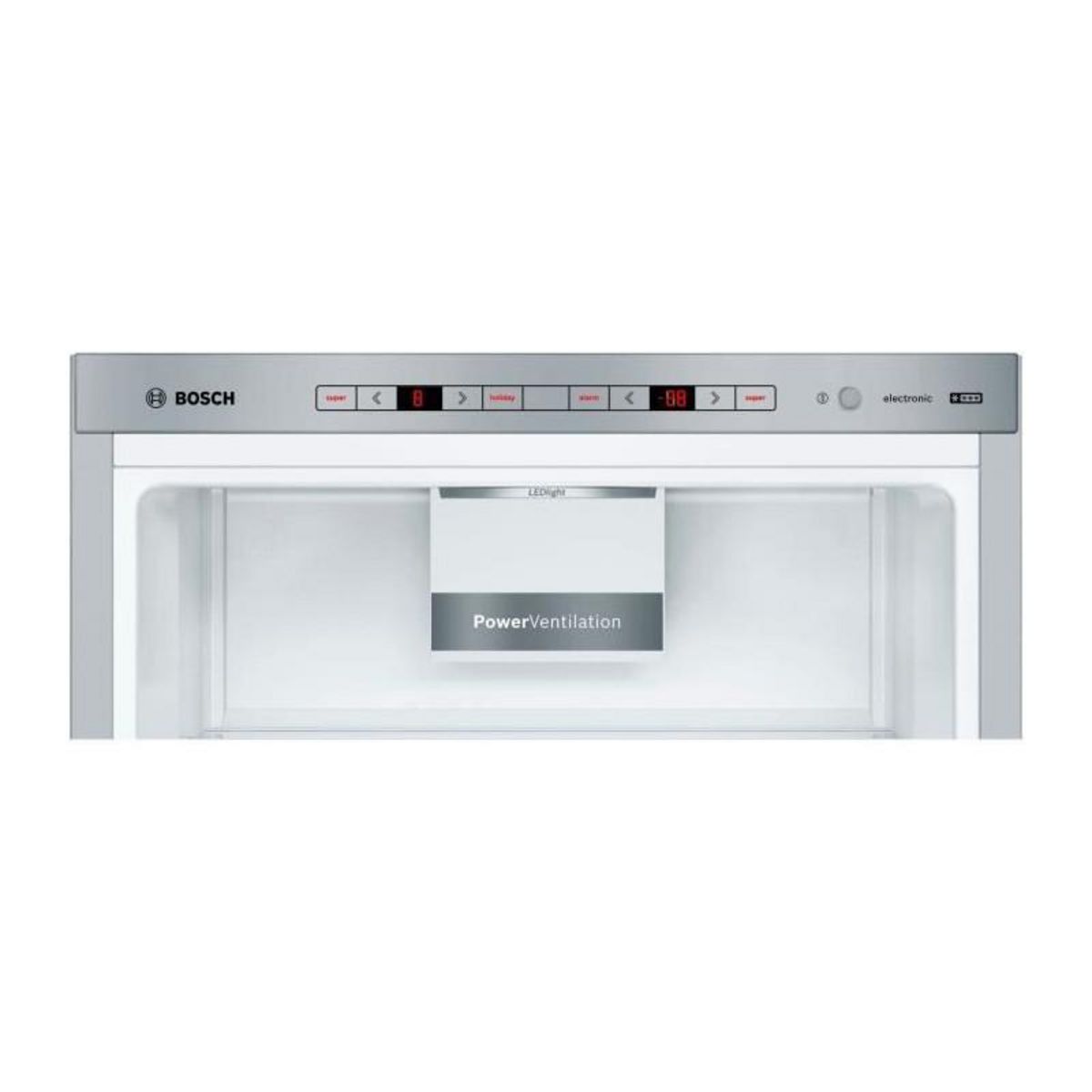 BOSCH Réfrigérateur combiné 60cm 343l lowfrost - kge398ibp