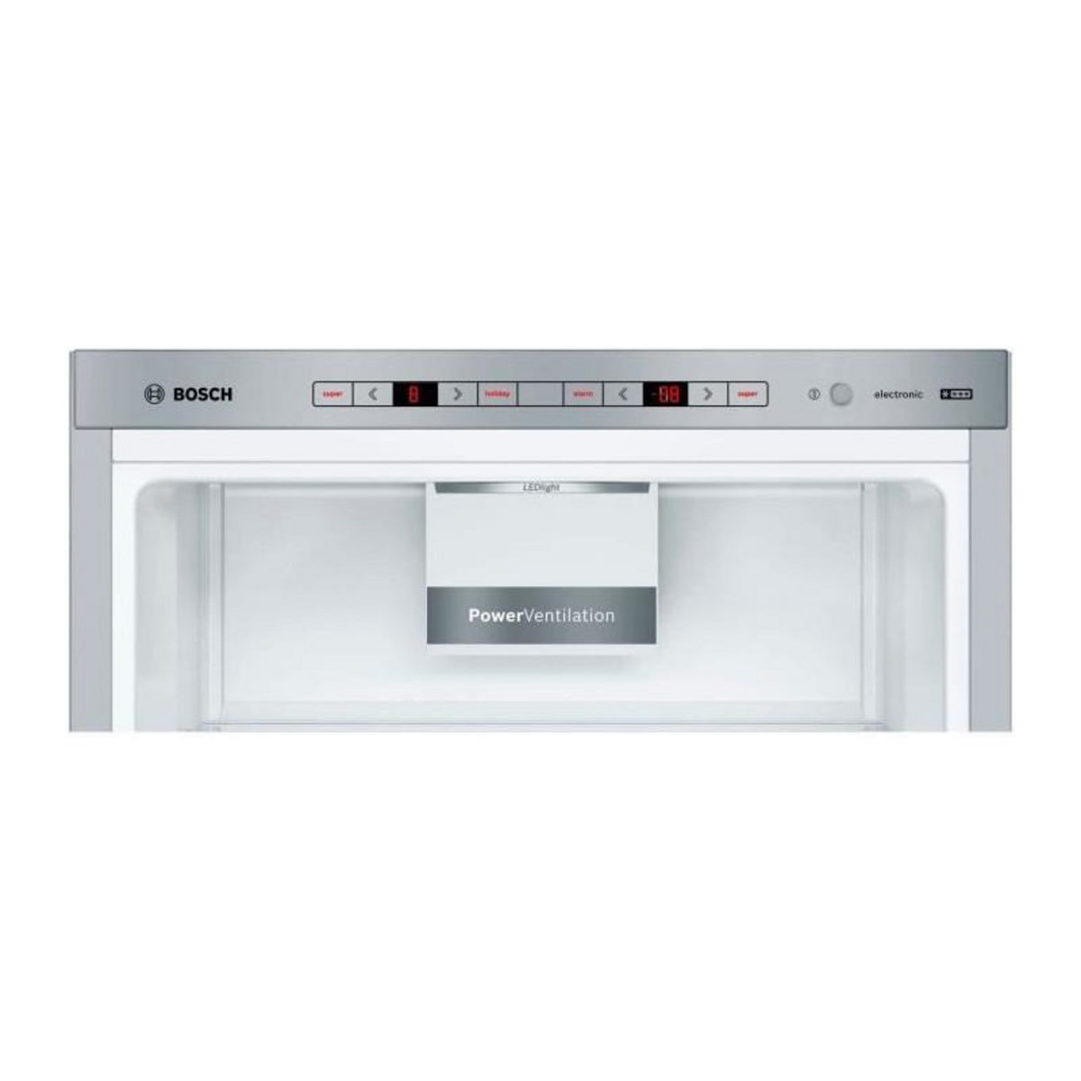 BOSCH Réfrigérateur combiné 60cm 343l lowfrost - kge398ibp