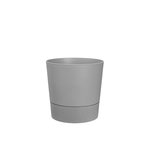 ELHO Pot de fleurs rond extérieur/intérieur Ø 30 cm Elho Aqua Care Greensense gris ciment