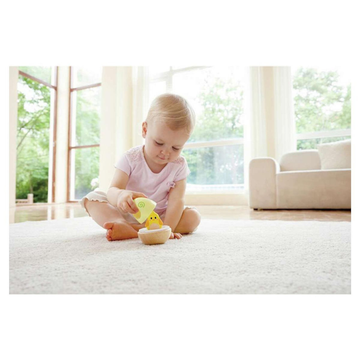 Hape Oeuf surprise a empiler en bois