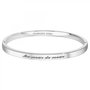 Voir la diapositive 1 : SC CRYSTAL Ma soeur de cœur - Bracelet SC Crystal en Acier Rhodié argenté