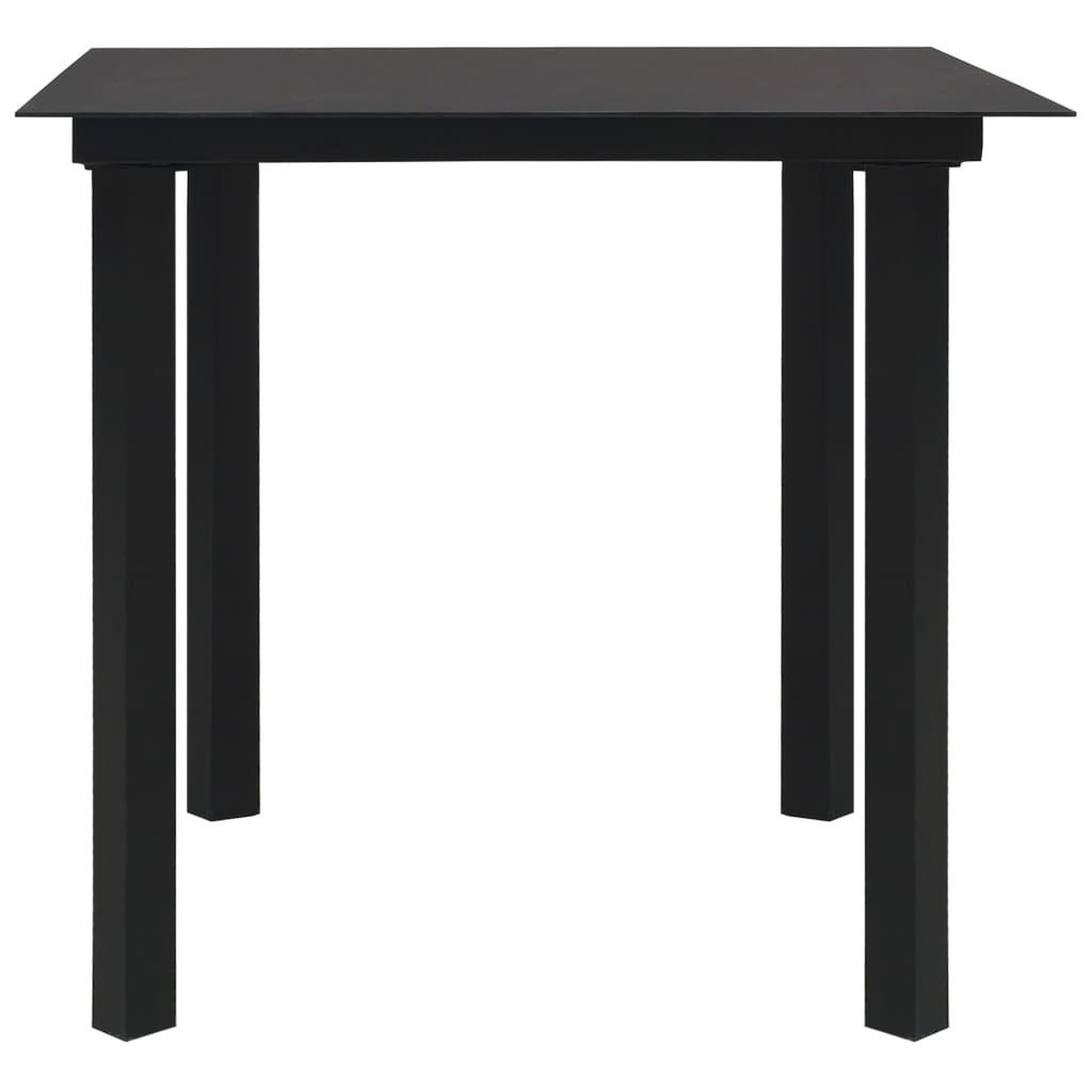 Voir la diapositive 4 : VIDAXL Ensemble a manger d'exterieur 3 pcs Rotin PVC Noir