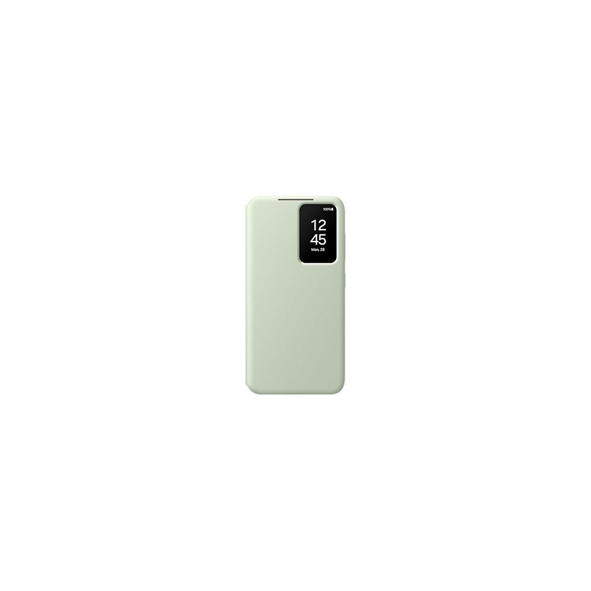 Voir la diapositive 2 : Samsung Etui Folio Smart Clear View avec porte carte pour Samsung Galaxy S24 Vert Clair