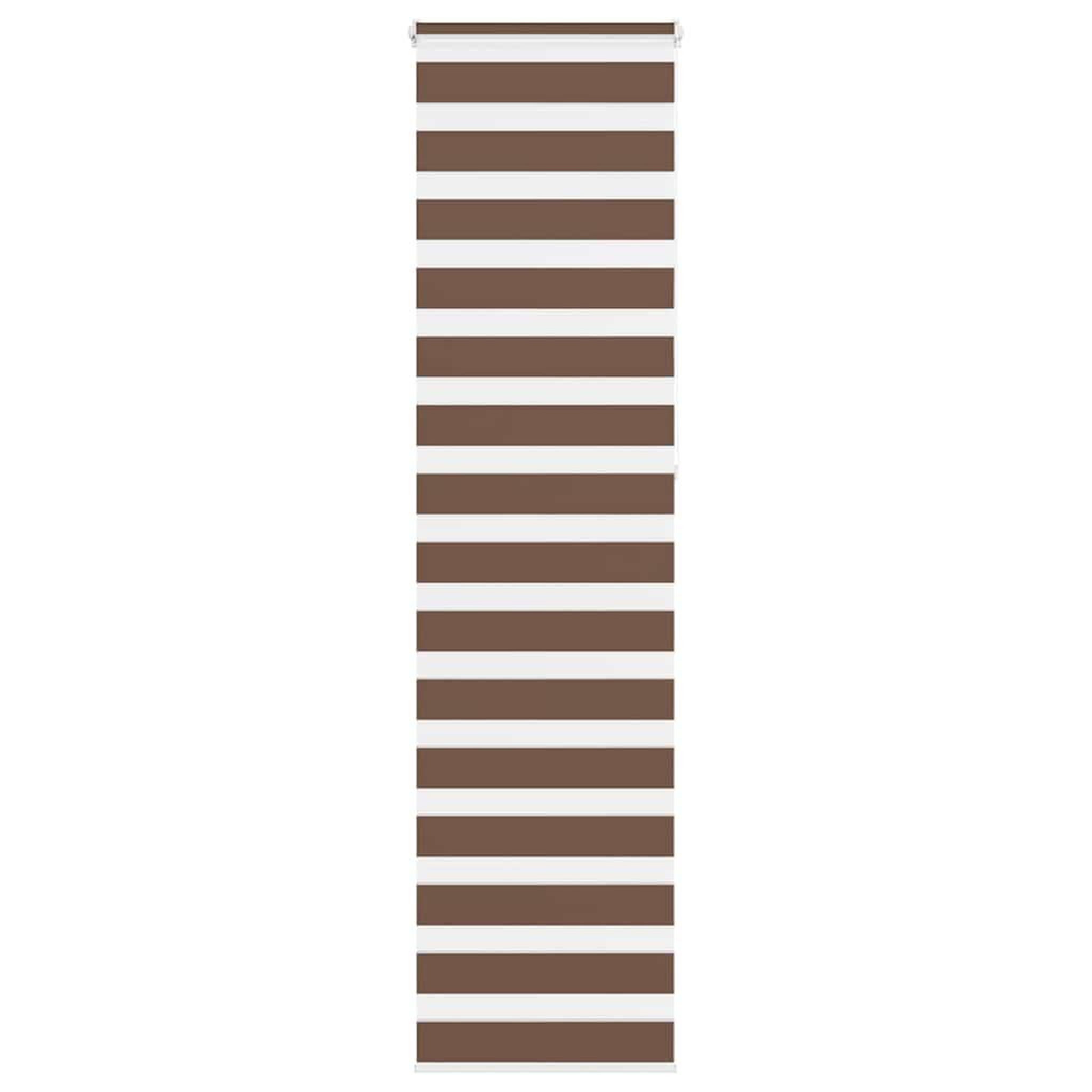 VIDAXL Store zebre marron 60x230 cm largeur du tissu 55,9 cm polyester