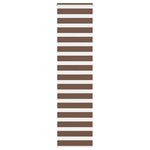 VIDAXL Store zebre marron 60x230 cm largeur du tissu 55,9 cm polyester