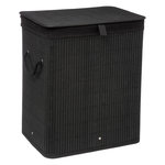 FIVE Panier à linge design Bamboo. Coloris disponibles : Marron