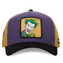Voir la diapositive 2 : CAPSLAB Casquette homme trucker en velour et suedine Dc Comics Prison