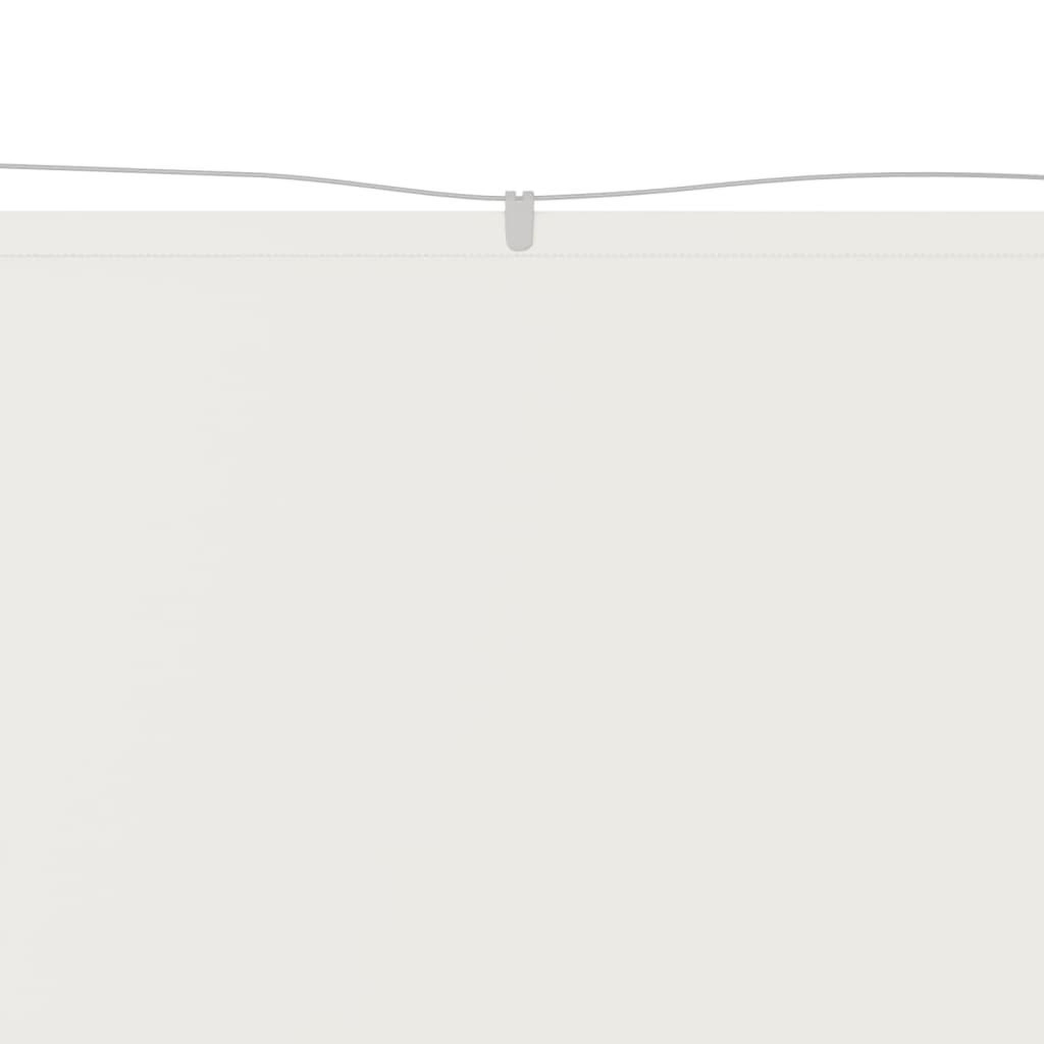 Voir la diapositive 3 : VIDAXL Auvent vertical Blanc 140x1200 cm Tissu oxford