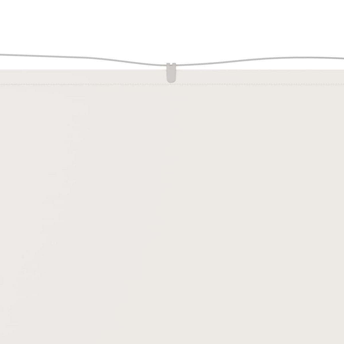 VIDAXL Auvent vertical Blanc 140x1200 cm Tissu oxford
