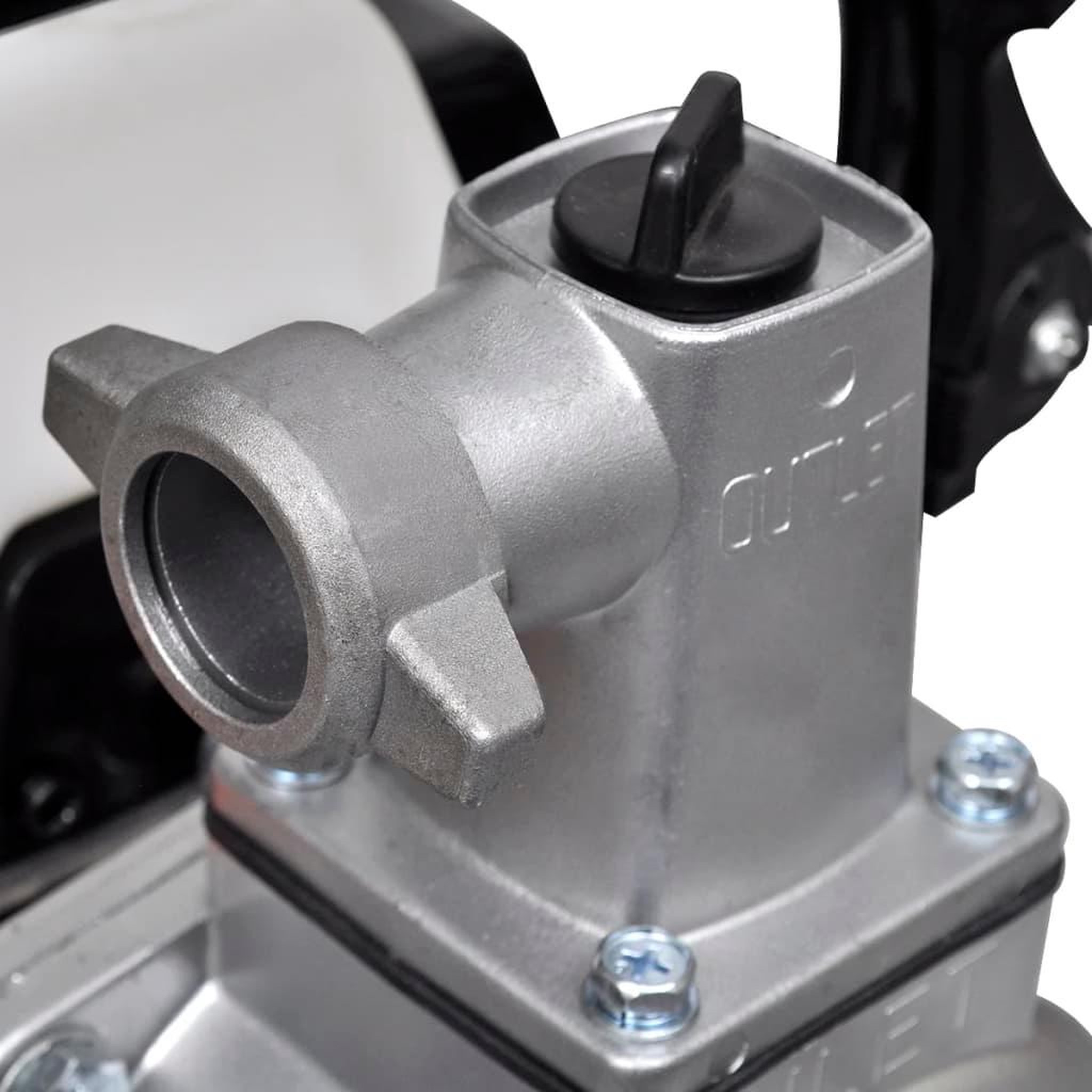 Voir la diapositive 5 : VIDAXL Pompe a eau a 2 temps a essence 1,2 kw 0,95 l
