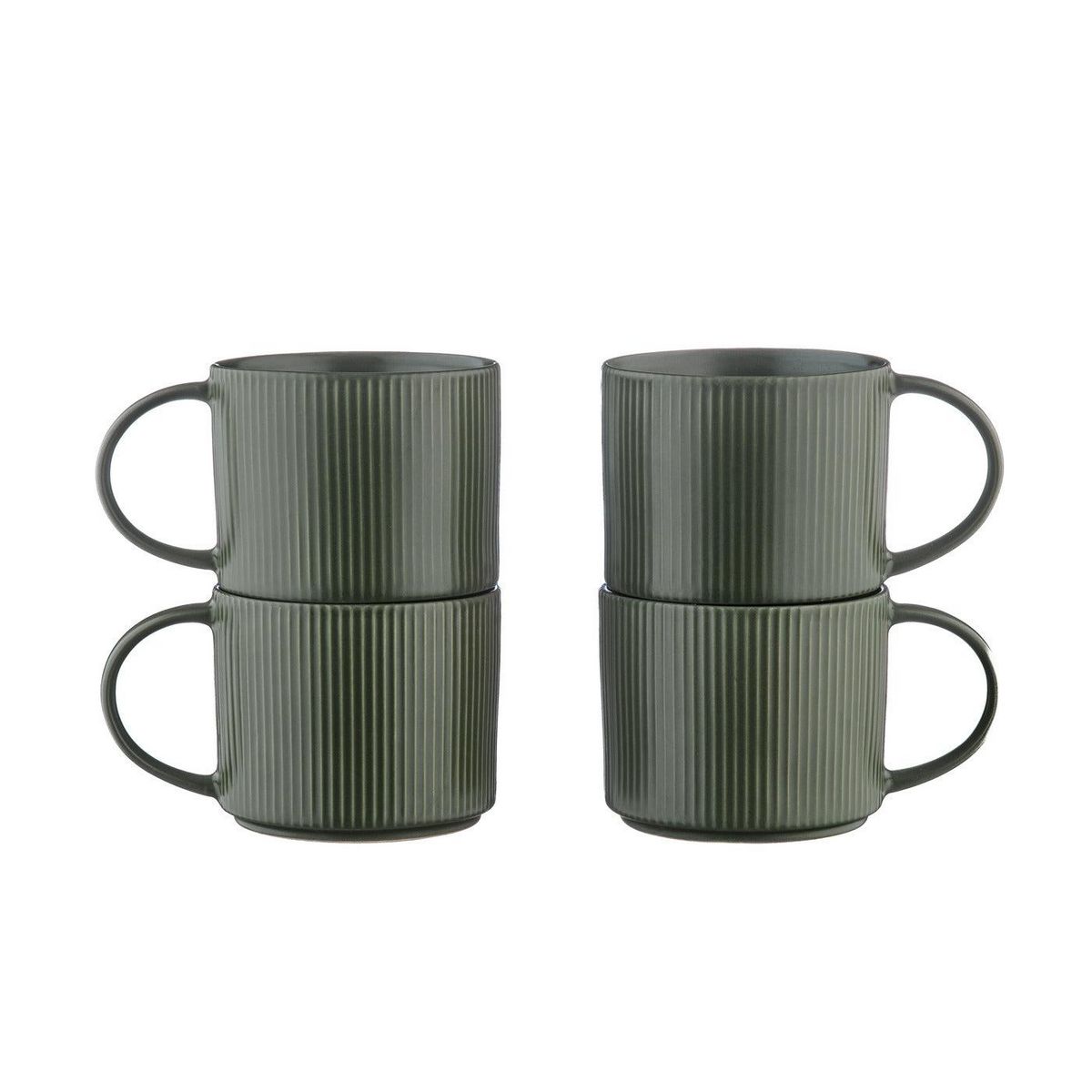 BJORN Mug SCANDI 50cl - 4 pièces - Olive