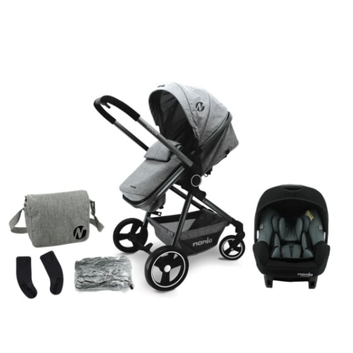 NANIA Poussette combinée 3 en 1 I-Size  GIULIA