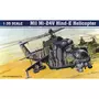 Trumpeter Maquette hélicoptère : Mil Mi-24 V Hind-E