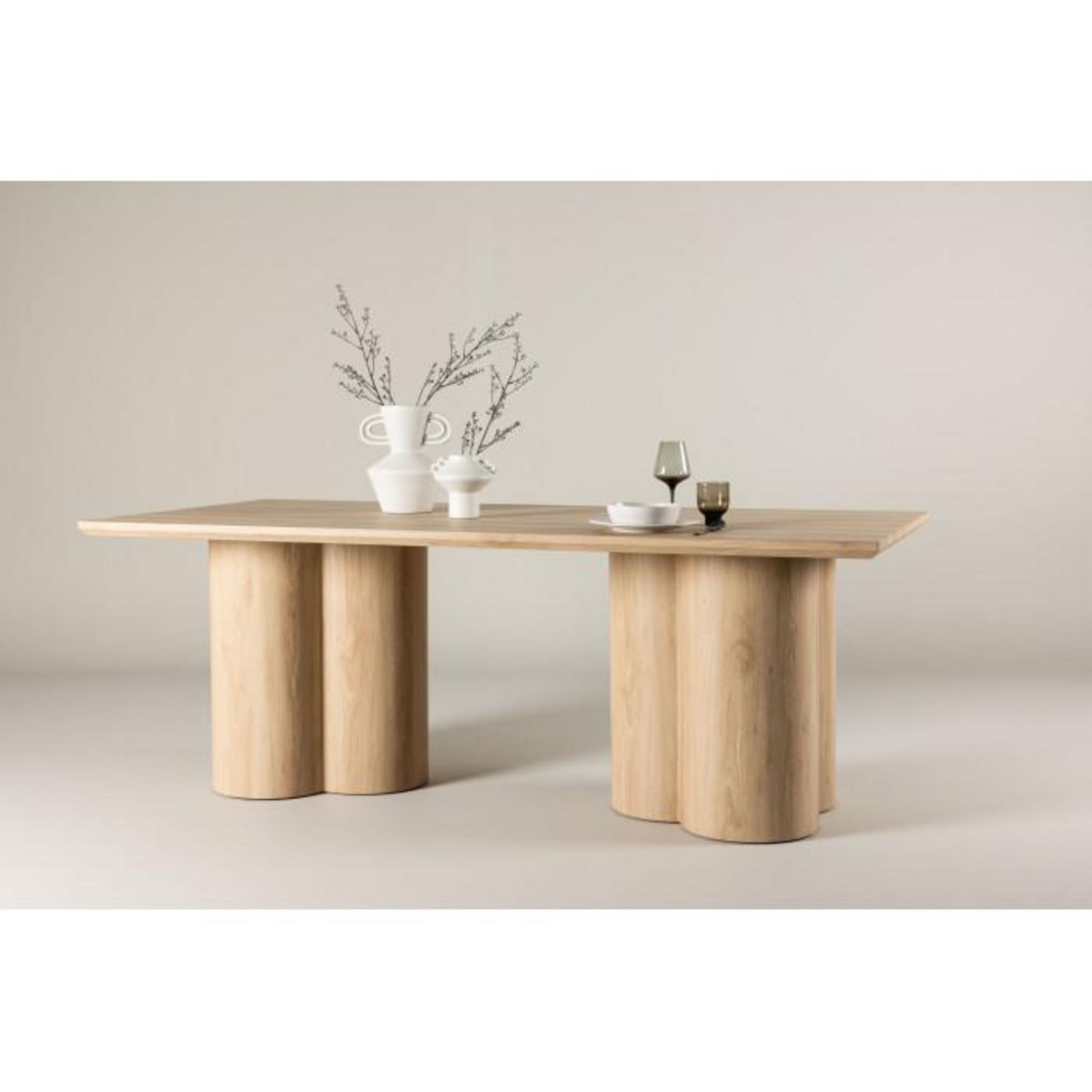 Paris Prix Table à Manger Design  Olivia  210 cm Naturel