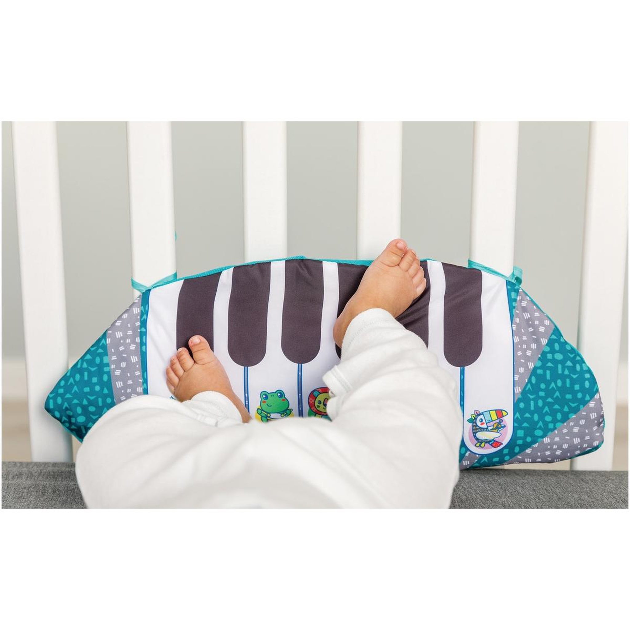 Voir la diapositive 4 : INFANTINO Piano et coussin 3 en 1 raton laveur
