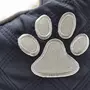  Corbeille en tissu matelassée noir et beige pour petits chiens et chats