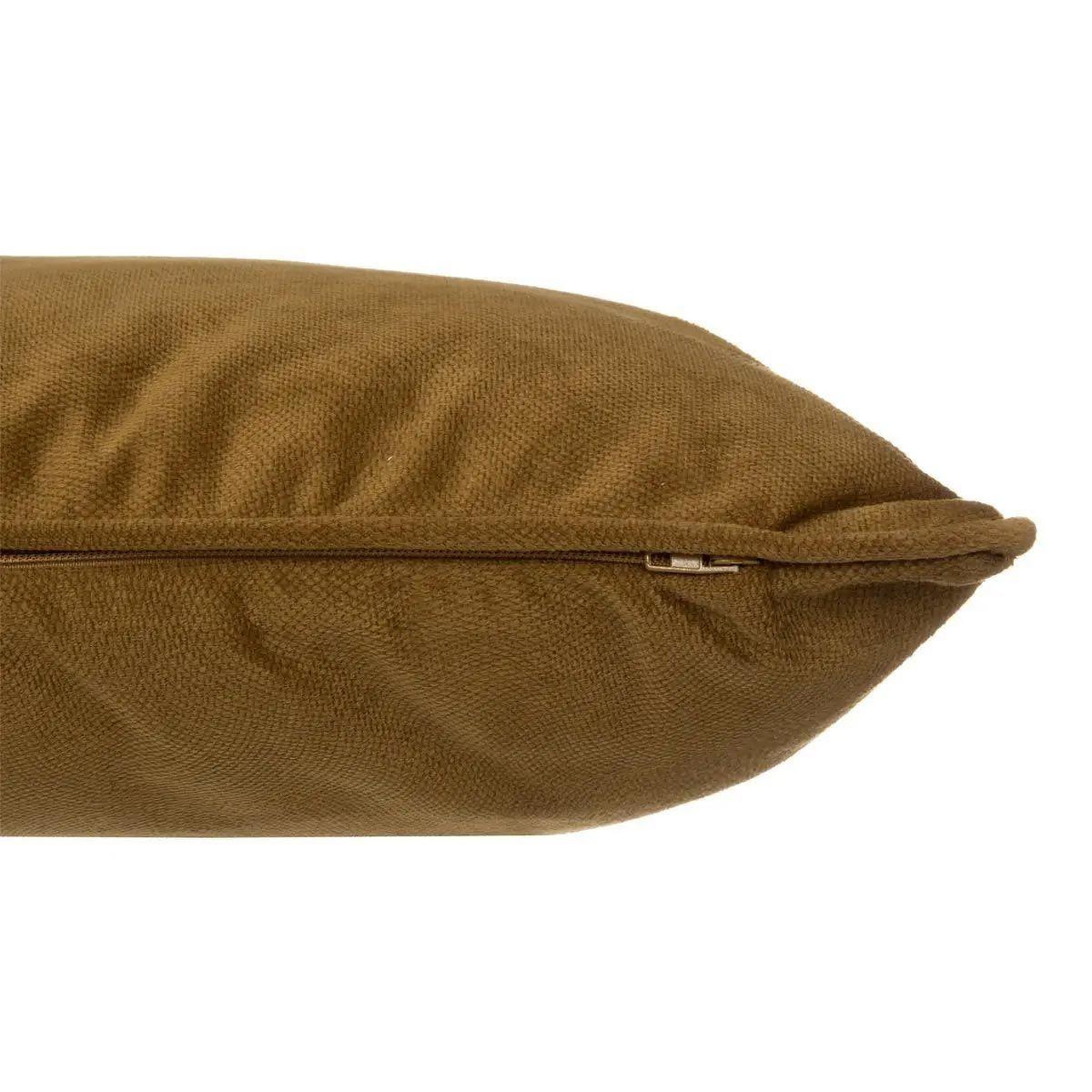 Voir la diapositive 2 : ATMOSPHERA Coussin déhoussable  lilou  50x30cm mordoré