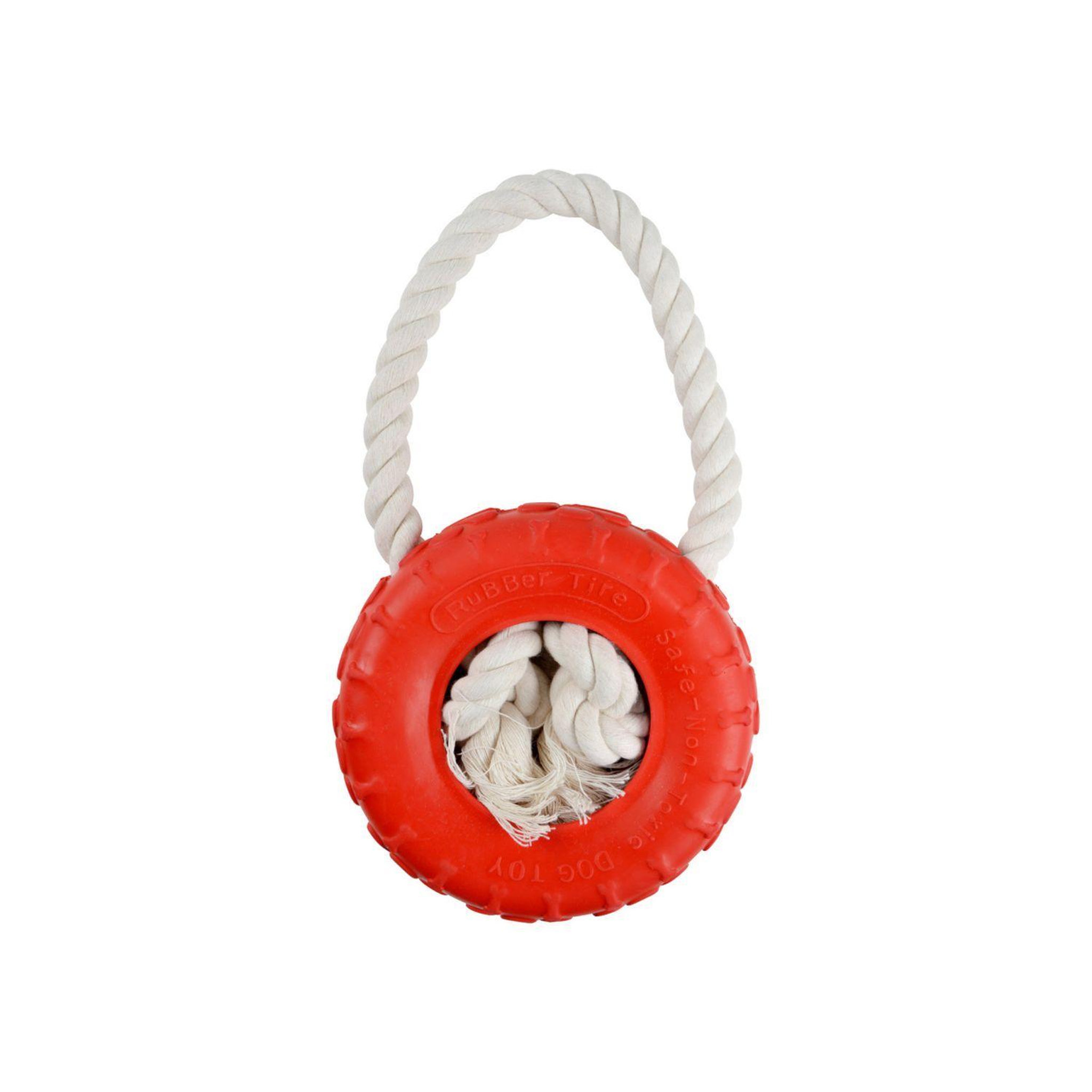 Voir la diapositive 1 : LOVE STORY Pneu en caoutchouc avec corde - Diamètre 14 cm