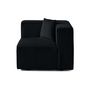 Voir la diapositive 6 : LISA DESIGN Arty - module d'assise gauche - en velours côtelé