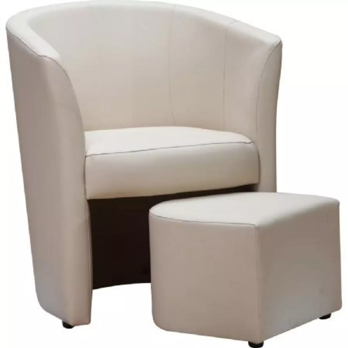 Fauteuil blanc ROMA